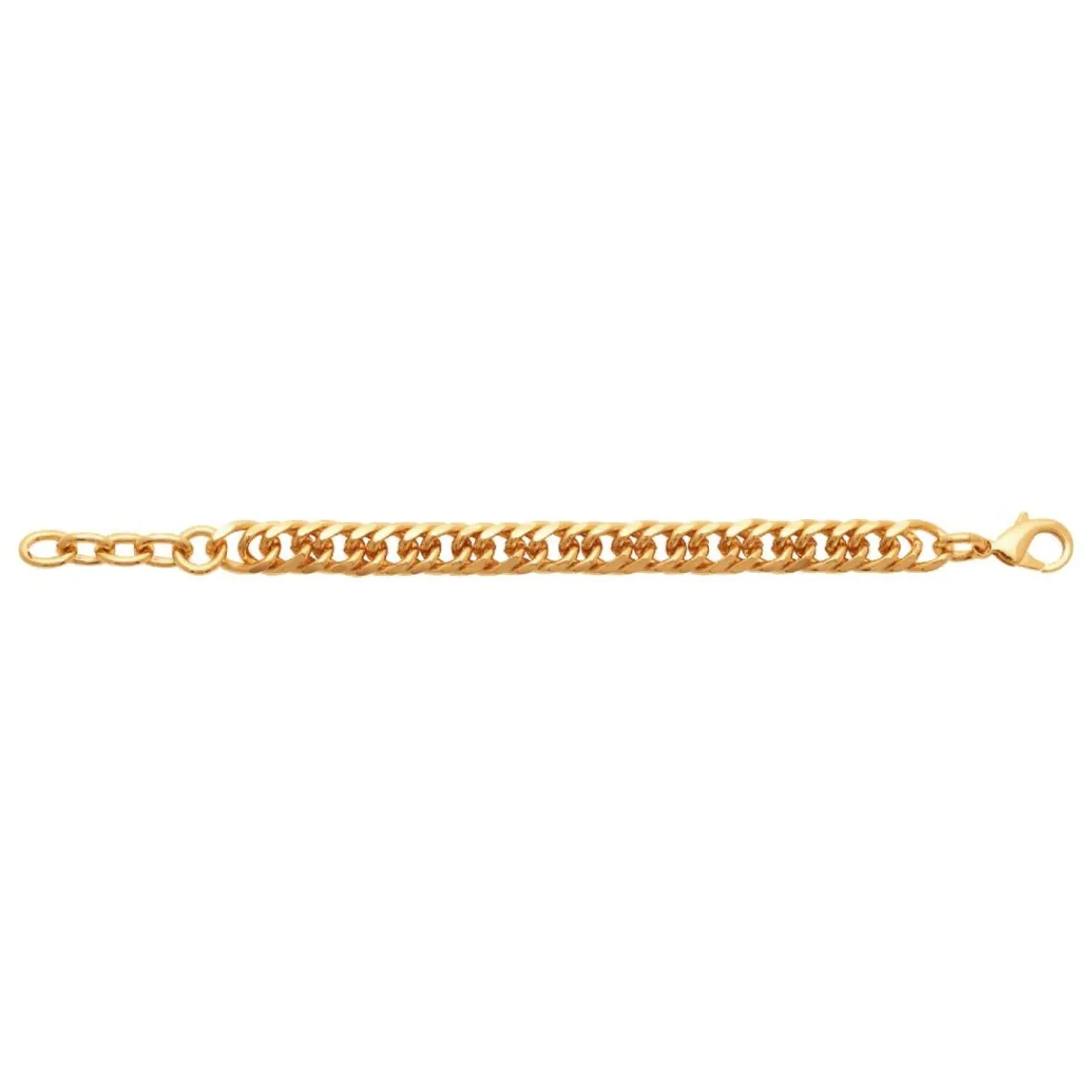 Maison de la Bijouterie Bracelet femme maille fantaisie plaqué or YU0UUUZU | Femme Bracelet