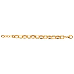 Maison de la Bijouterie Bracelet femme maille fantaisie plaqué or YU0UUWZU | Femme Bracelet
