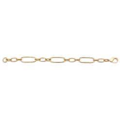 Maison de la Bijouterie Bracelet femme maille 3-1 plaqué or YUY003Y0 | Femme Bracelet