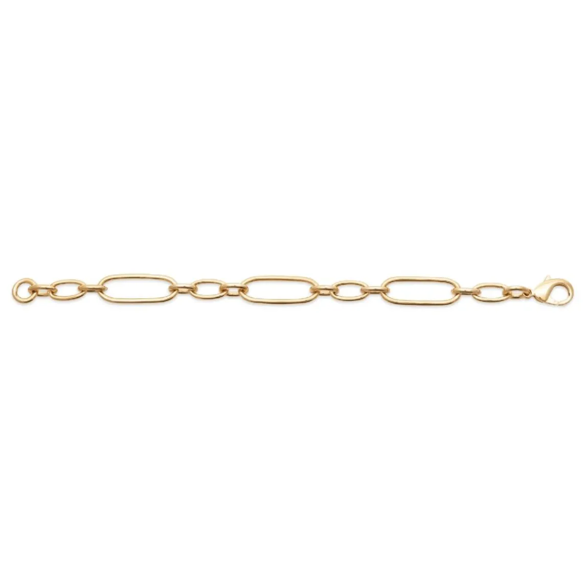 Maison de la Bijouterie Bracelet femme maille 3-1 plaqué or YUY003Y0 | Femme Bracelet