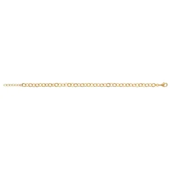 Maison de la Bijouterie Bracelet femme maille ronds fantaisie plaqué or YUZ0ZWZV | Femme Bracelet