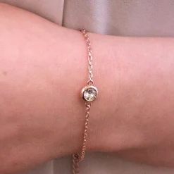 MYC-Paris Bracelet Femme - DB0005-RG-04 Laiton Doré rose | Femme Bracelet
