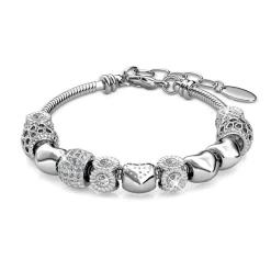 MYC-Paris Bracelet Femme EVIDENCE - DB0003-S Laiton Argent | Femme Bracelet
