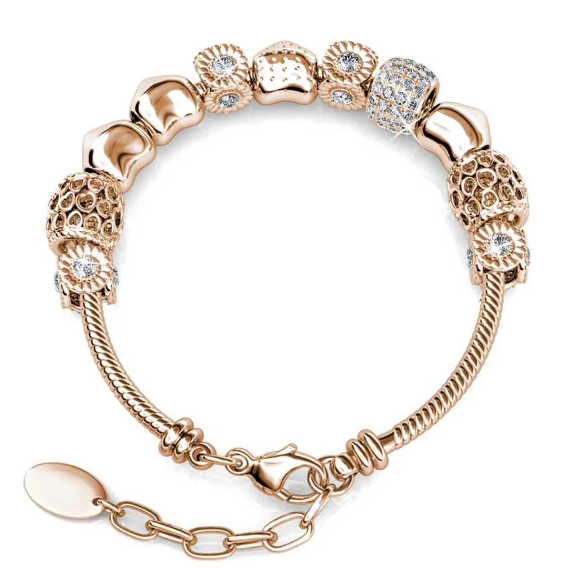 MYC-Paris Bracelet Femme EVIDENCE - DB0003-RG Laiton Doré rose | Femme Bracelet