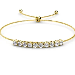 MYC-Paris Bracelet Femme Solitaire - DB0147-G-AA Laiton Doré | Femme Bracelet