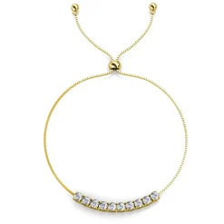 MYC-Paris Bracelet Femme Solitaire - DB0147-G-AA Laiton Doré | Femme Bracelet