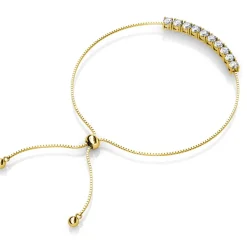 MYC-Paris Bracelet Femme Solitaire - DB0147-G-AA Laiton Doré | Femme Bracelet
