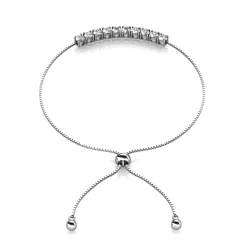 MYC-Paris Bracelet Femme Solitaire - DB0147-S-AA Laiton Argent | Femme Bracelet