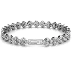 MYC-Paris Bracelet Femme Solitaire - DB0033-S-AA Laiton Argent | Femme Bracelet