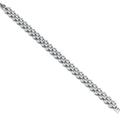 MYC-Paris Bracelet Femme Solitaire - DB0033-S-AA Laiton Argent | Femme Bracelet