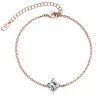 MYC-Paris Bracelet Femme Square - DB0085-RG-C Laiton Doré rose | Femme Bracelet