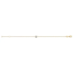 Maison de la Bijouterie Bracelet femme oxyde de zirconium plaqué or UW3005ZV | Femme Bracelet