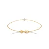 Maison de la Bijouterie Bracelet femme oxyde de zirconium plaqué or UW3WW0ZV | Femme Bracelet