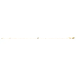 Maison de la Bijouterie Bracelet femme oxyde de zirconium plaqué or UW3WW0ZV | Femme Bracelet