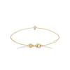 Maison de la Bijouterie Bracelet femme oxyde de zirconium plaqué or UW3W66ZV | Femme Bracelet