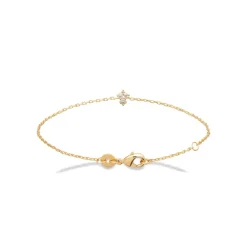 Maison de la Bijouterie Bracelet femme oxyde de zirconium plaqué or UW3W66ZV | Femme Bracelet