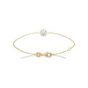Maison de la Bijouterie Bracelet femme oxydes de zirconium plaqué or UW3U6UZV | Femme Bracelet
