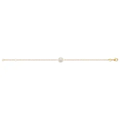 Maison de la Bijouterie Bracelet femme oxydes de zirconium plaqué or UW3U6UZV | Femme Bracelet