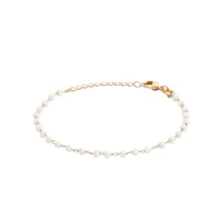 Maison de la Bijouterie Bracelet femme pierre de lune plaqué or UW3466ZV | Femme Bracelet