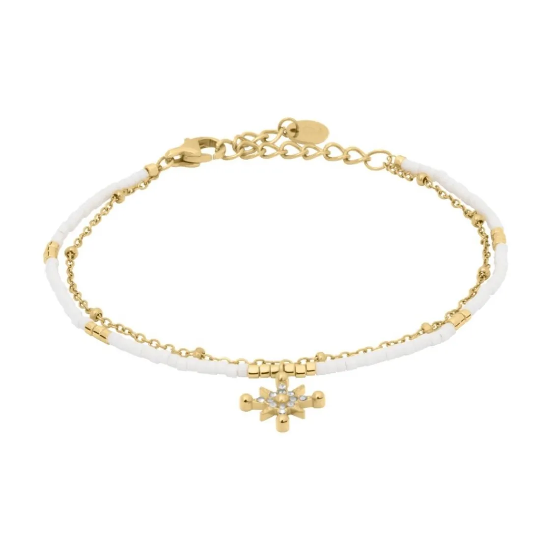 Pierre Lannier Bijoux Bracelet Femme Antharea - BJ25A8211 Acier Doré | Femme Bracelet