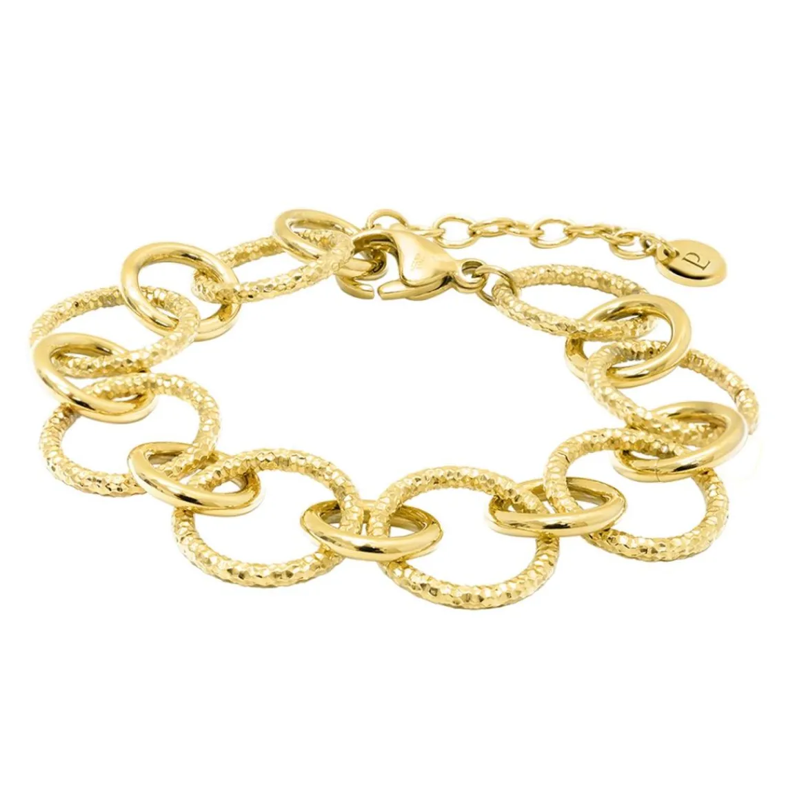 Pierre Lannier Bijoux Bracelet Femme Lyrica - BJ11A1201 Acier Doré | Femme Bracelet