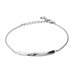 Pierre Lannier Bijoux Bracelet Femme Entasis - BJ20A5101 Acier Argent | Femme Bracelet