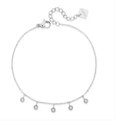 Pixies Bijoux Bracelet Femme - PBS0031-2WHZ Acier Blanc | Femme Bracelet