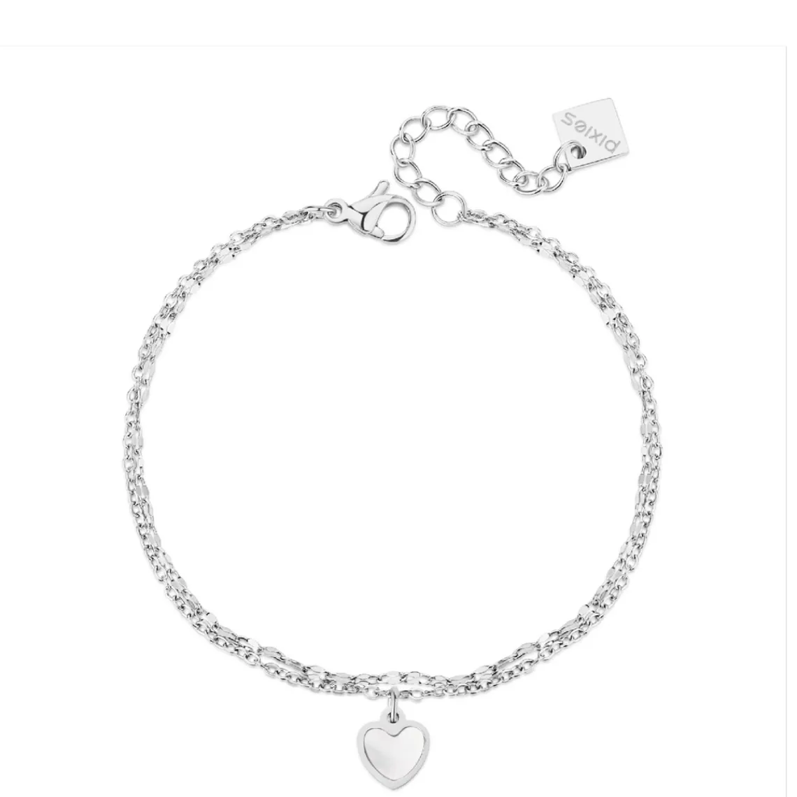 Pixies Bijoux Bracelet Femme - PBM0026-2MOP Acier Nacre | Femme Bracelet