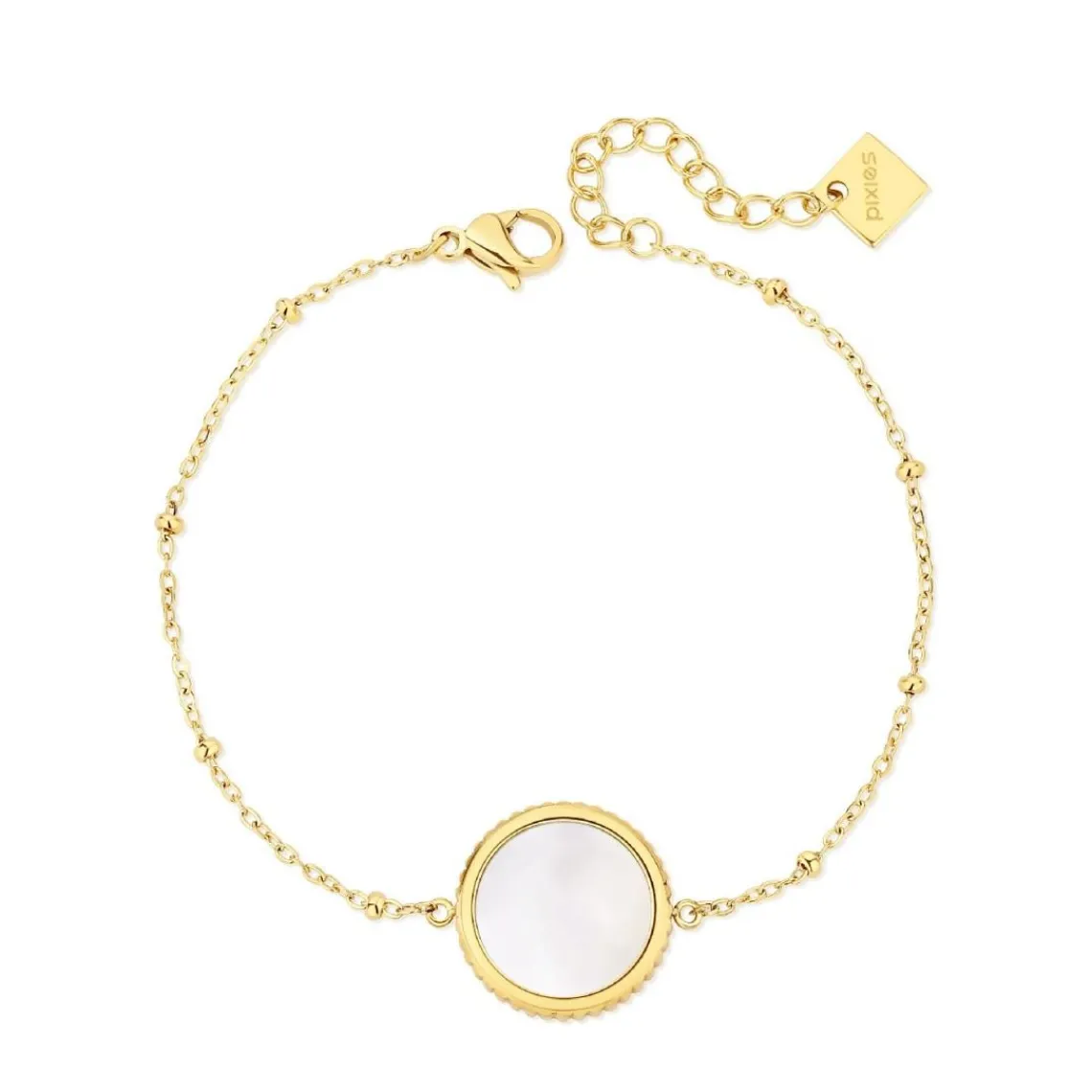 Pixies Bijoux Bracelet Femme Coco - PBS0007-1MOP Acier | Femme Bracelet