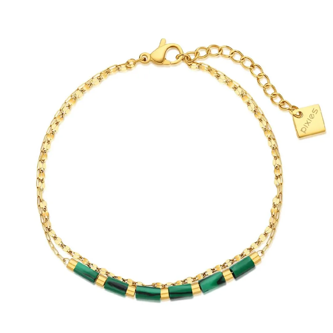 Pixies Bijoux Bracelet Femme Ibiza - PBM0051-1MAL Acier | Femme Bracelet