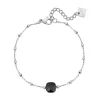 Pixies Bijoux Bracelet Femme - PBS0039-2BKO Acier Noir | Femme Bracelet