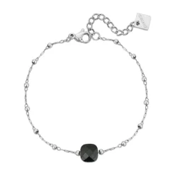 Pixies Bijoux Bracelet Femme - PBS0039-2BKO Acier Noir | Femme Bracelet