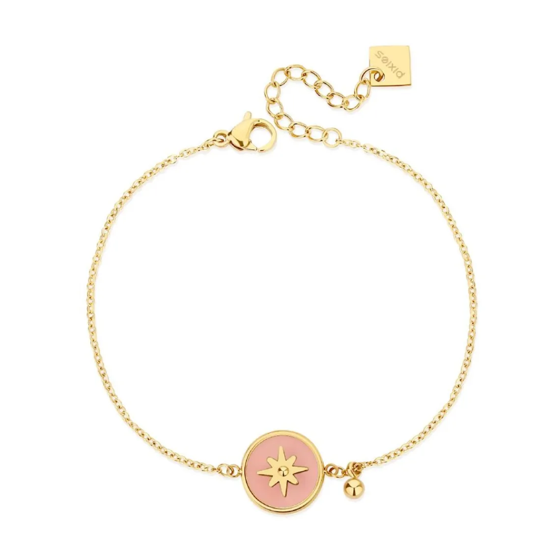 Pixies Bijoux Bracelet Femme - PBS0033-1PKO Acier Rose | Femme Bracelet