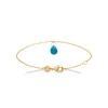 Maison de la Bijouterie Bracelet femme plaqué or apatite UW40Y0ZV | Femme Bracelet