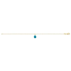Maison de la Bijouterie Bracelet femme plaqué or apatite UW40Y0ZV | Femme Bracelet