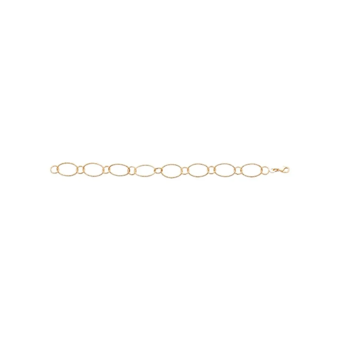 Maison de la Bijouterie Bracelet femme plaqué or fantaisie 11mm UYZVZYZU | Femme Bracelet