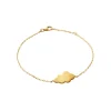 Maison de la Bijouterie Bracelet femme plaqué or fantaisie nuage UYZ3YVZV | Femme Bracelet