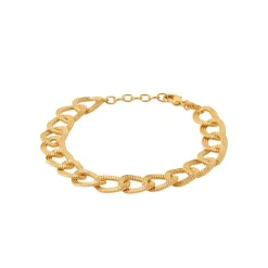 Maison de la Bijouterie Bracelet femme plaqué or grosse maille fantaisie UYZV4ZZV | Femme Bracelet