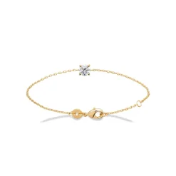 Maison de la Bijouterie Bracelet Femme Plaqué or maille forçat UWZ00YZV | Femme Bracelet