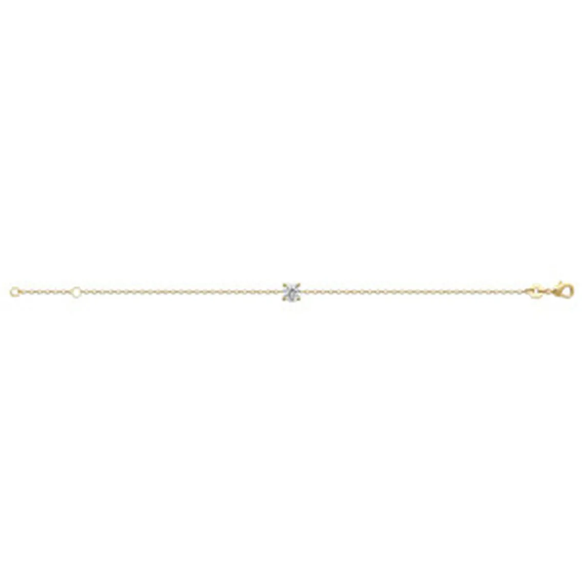 Maison de la Bijouterie Bracelet Femme Plaqué or maille forçat UWZ00YZV | Femme Bracelet