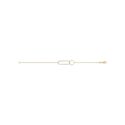 Maison de la Bijouterie Bracelet femme plaqué or maillons fantaisie UYZVZ4ZU | Femme Bracelet