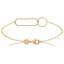 Maison de la Bijouterie Bracelet femme plaqué or maillons fantaisie UYZVZ4ZU | Femme Bracelet