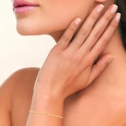 Maison de la Bijouterie Bracelet femme plaqué or 1,9 mm - YV6006ZV | Femme Bracelet