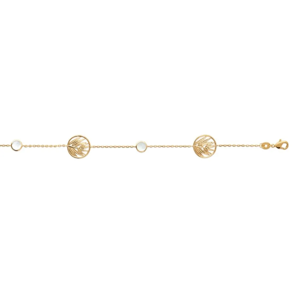Maison de la Bijouterie Bracelet femme plaqué or nacre - UW3Y04ZV | Femme Bracelet