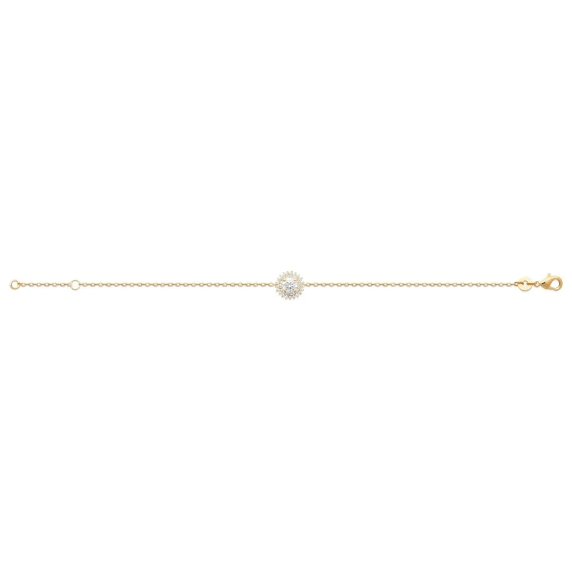 Maison de la Bijouterie Bracelet femme plaqué or oxydes de zirconium UW3UV0ZV | Femme Bracelet