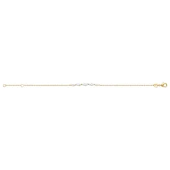 Maison de la Bijouterie Bracelet femme plaqué or oxyde de zirconium UW3U4VZV | Femme Bracelet