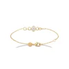 Maison de la Bijouterie Bracelet femme plaqué or oxyde de zirconium UW3U44ZV | Femme Bracelet