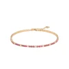 Maison de la Bijouterie Bracelet femme plaqué or teinté serti griffe - UW3YV0ZV | Femme Bracelet