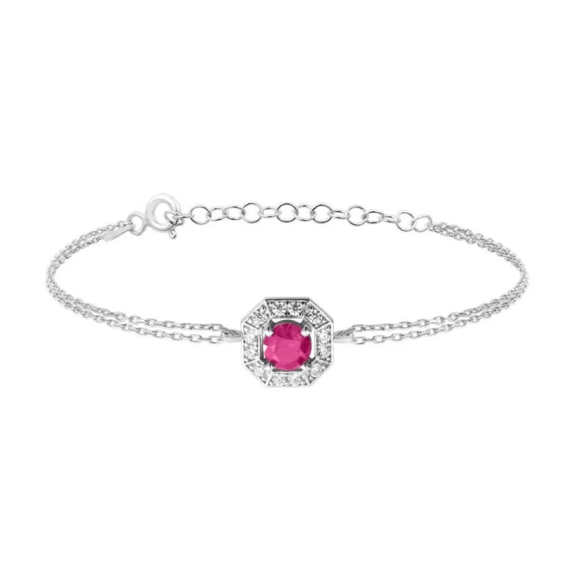 RKG Bijoux Bracelet Femme Romy - VINB06RHO Argent | Femme Bracelet