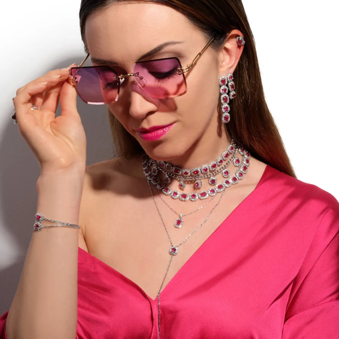 RKG Bijoux Bracelet Femme Romy - VINB06RHO Argent | Femme Bracelet